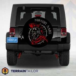 Molon Labe Spartan Spare Tire Cover