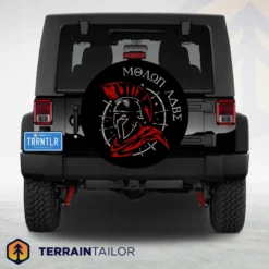Molon Labe Spartan Helmet Spare Tire Cover