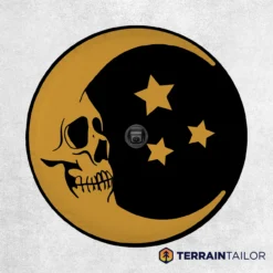Moon Skull Spare Tire Cover