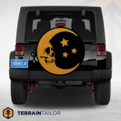 Moon Skull Spare Tire Cover