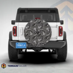 Grim Reaper Paisley Spare Tire Cover