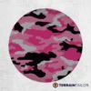 Pink Camo Spare Tire Cover