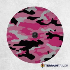 Pink Camo Spare Tire Cover