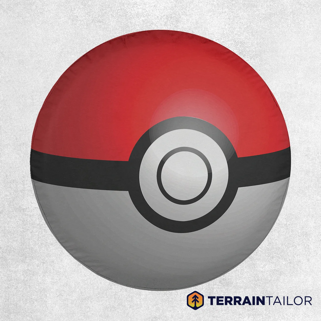 Pokemon Ball Inspired Tire Cover