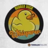 Rubber Duck Whisperer Spare Tire Cover