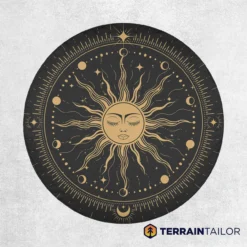 Sleeping Sun Tire Cover