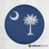 South Carolina Crescent & Palmetto Spare Tire Cover