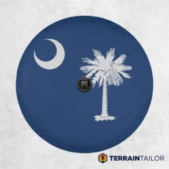 South Carolina Crescent & Palmetto Spare Tire Cover