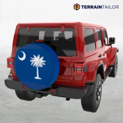 South Carolina Crescent & Palmetto Spare Tire Cover
