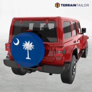 South Carolina State Flag – Spare Tire Cover