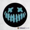 Spray Paint Face Spare Tire Cover