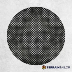 Star Gradient Skull Illusion Spare Tire Cover