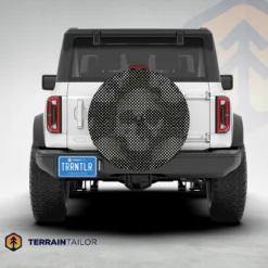 Star Gradient Skull Illusion Spare Tire Cover