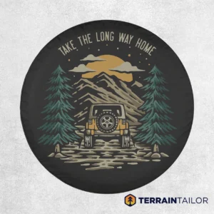 Take the Long Way Home - Spare Tire Cover