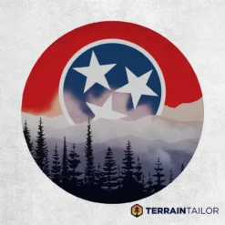 Tennessee Mountain Home Spare Tire Cover