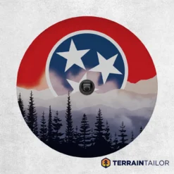 Tennessee Mountain Home Spare Tire Cover