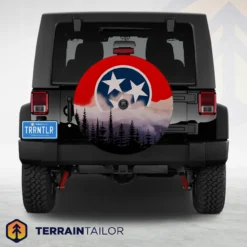 Tennessee Mountain Home Spare Tire Cover