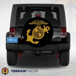 USMC Eagle, Globe & Anchor Spare Tire Cover