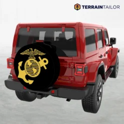 USMC Eagle, Globe & Anchor Spare Tire Cover
