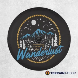 Wanderlust Wilderness Spare Tire Cover