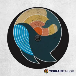 Whale at Sunset Spare Tire Cover