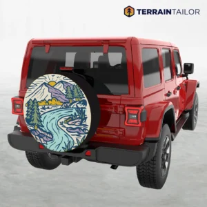 Wild Nature Camp Spare Tire Cover