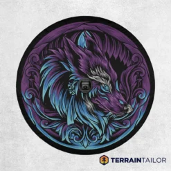 Mystic Wolf Tire Cover