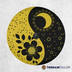Yin Yang Day & Night Spare Tire Cover