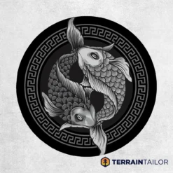 Yin–Yang Koi Spare Tire Cover
