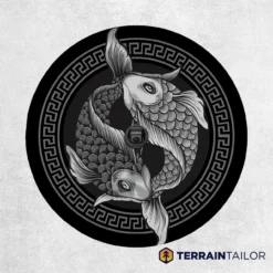 Yin–Yang Koi Spare Tire Cover