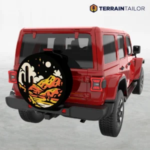 Dark Desert Night Vibes – Spare Tire Cover