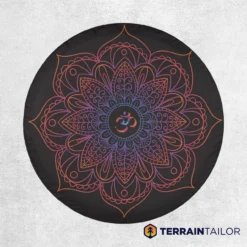 Gradient Mandala Spare Tire Cover