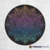 Gradient Mandala Spare Tire Cover