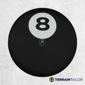 8 Ball Spare Tire Cover
