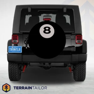 8 Ball Spare Tire Cover