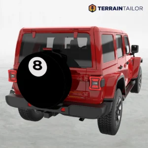 8 Ball Spare Tire Cover