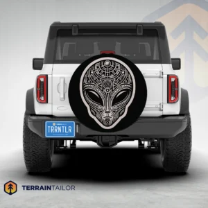 Alien Circuit Spare Tire Cover