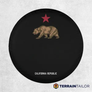 California Republic Bear Spare Tire Cover