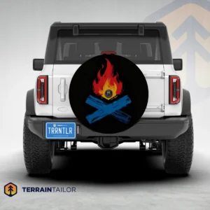 Crossed Campfire - Painted Style