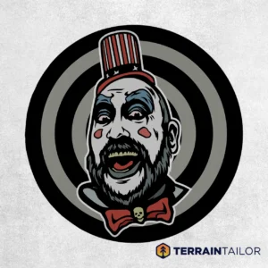 Captain Spaulding Spare Tire Cover