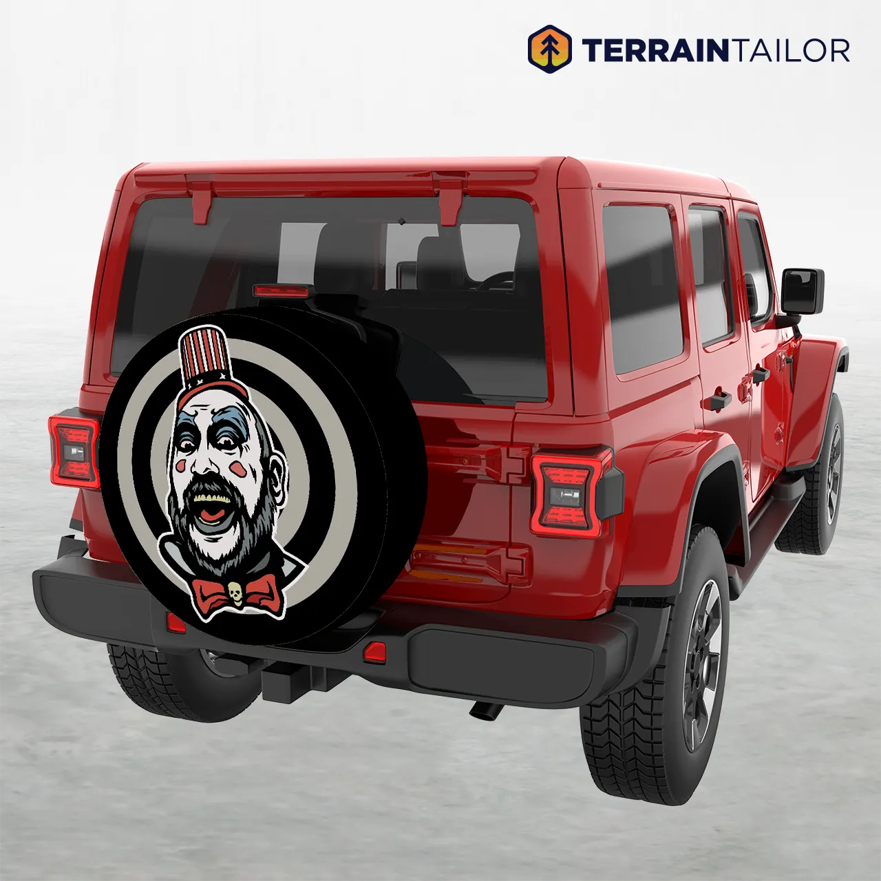 Captain Spaulding Spare Tire Cover