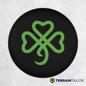 Celtic Shamrock Knot Spare Tire Cover