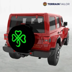 Celtic Shamrock Knot Spare Tire Cover