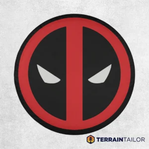 Deadpool Symbol Spare Tire Cover
