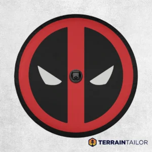 Deadpool Symbol Spare Tire Cover