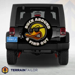 Duck Around & Find Out Spare Tire Cover