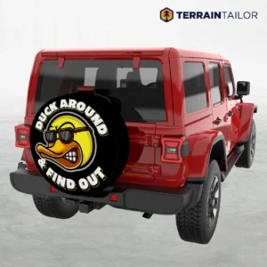 Duck Around & Find Out Spare Tire Cover