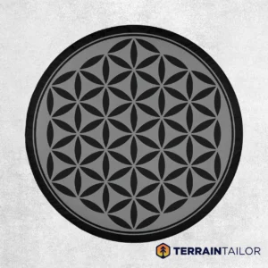 Geometric Pattern Spare Tire Cover