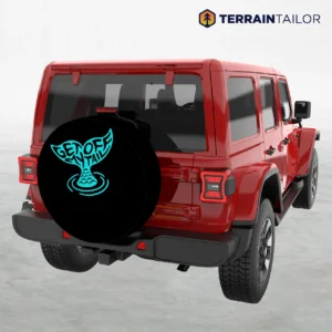 Get Off My Tail Mermaid Spare Tire Cover