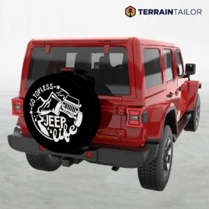 Go Topless Jeep Life Spare Tire Cover